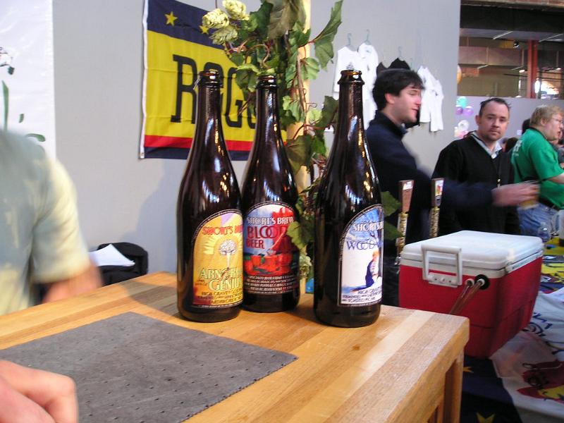 ExtremeBeerFest (15).JPG - Some of the beers available from Shorts Brewery.